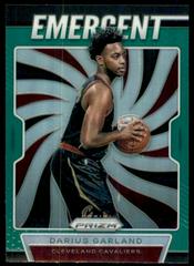 Darius Garland [Green Prizm] #19 Basketball Cards 2019 Panini Prizm Emergent Prices