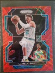 LaMelo Ball [Red Hyper Prizm] Basketball Cards 2021 Panini Prizm Prices