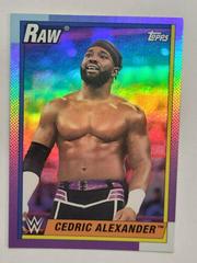Cedric Alexander [Rainbow Foil] Wrestling Cards 2021 Topps Heritage WWE Prices