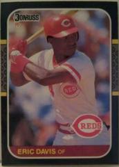Eric Davis #265 Baseball Cards 1987 Donruss Prices