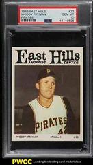 Woody Fryman #22 Baseball Cards 1966 East Hills Pirates Prices