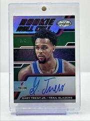 Gary Trent Jr. [Green] #GT Basketball Cards 2018 Panini Certified Rookie Roll Call Autographs Prices