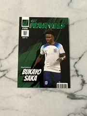 Bukayo Saka [Green] Soccer Cards 2022 Panini Donruss Net Marvels Prices