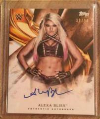 Alexa Bliss [Orange] #A-AB Wrestling Cards 2019 Topps WWE Undisputed Autographs Prices