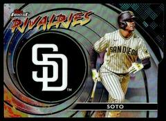 Juan Soto #FR-3 Baseball Cards 2023 Topps Finest Rivalries Die Cuts Prices