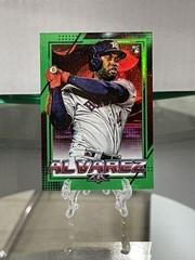 Yordan Alvarez [Green] Baseball Cards 2020 Topps Fire Prices
