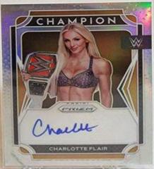 Charlotte Flair [Silver Prizm] #CS-CFL Wrestling Cards 2022 Panini Prizm WWE Champion Signatures Prices