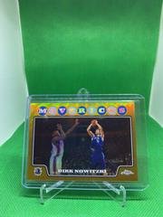 Dirk Nowitzki [Gold Refractor] #41 Basketball Cards 2008 Topps Chrome Prices