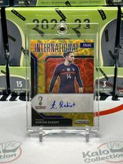 Adrien Rabiot [Choice Gold] Soccer Cards 2022 Panini Prizm World Cup International Ink Autograph Prices
