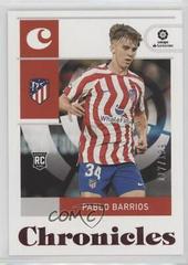 Pablo Barrios [Red] #3 Soccer Cards 2022 Panini Chronicles La Liga Prices