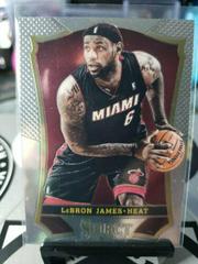 LeBron James Basketball Cards 2013 Panini Select Prices