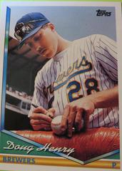 Doug Henry #16 Baseball Cards 1994 Topps Prices