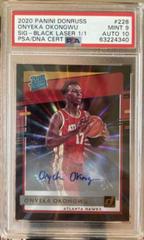 Onyeka Okongwu [Auto Yellow Laser] #228 Basketball Cards 2020 Donruss Prices