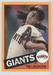Tim Lincecum #106 Baseball Cards 2013 Topps Archives Prices