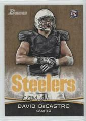David DeCastro [Gold] Football Cards 2012 Bowman Prices