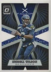 Russell Wilson [Blue] Football Cards 2016 Panini Donruss Optic X-Factor Prices
