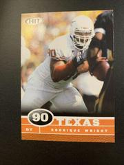 Rodrique Wright #45 Football Cards 2006 Sage Hit Prices