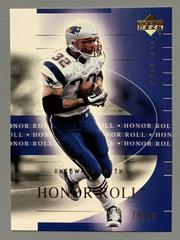 Antowain Smith [Gold] #33 Football Cards 2002 Upper Deck Honor Roll Prices