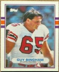 Guy Bingham #45T Football Cards 1989 Topps Traded Prices