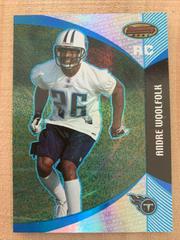Andre Woolfolk [Blue] #85 Football Cards 2003 Bowman's Best Prices