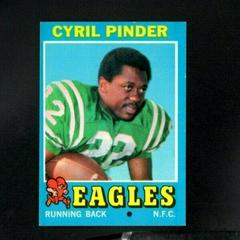 Cyril Pinder #87 Football Cards 1971 Topps Prices