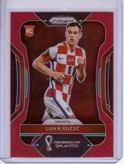 Luka Sucic [Red] Soccer Cards 2022 Panini Prizm World Cup Prices