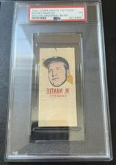 Mickey Mantle [Yellow Diagonal Band] Baseball Cards 1964 Topps Photo Tattoos Prices