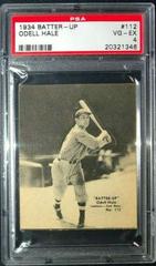 Odell Hale #112 Baseball Cards 1934 Batter Up Prices