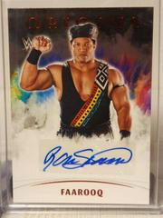Faarooq [Red] #OA-FRQ Wrestling Cards 2022 Panini Chronicles WWE Origins Autographs Prices
