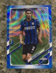 Achraf Hakimi [Blue Wave] #31 Soccer Cards 2020 Topps Chrome UEFA Champions League Prices