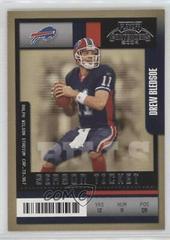 Drew Bledsoe #11 Football Cards 2004 Playoff Contenders Prices