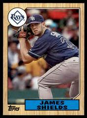 James Shields #TM-41 Baseball Cards 2012 Topps 1987 Minis Prices