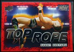 Sammy Guevara #TR-10 Wrestling Cards 2021 Upper Deck AEW Top Rope Prices