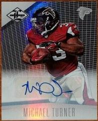 Michael Turner [Monikers Silver Autograph] #8 Football Cards 2012 Panini Limited Prices