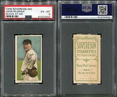 John Mcgraw [Glove at Hip] Baseball Cards 1909 T206 Sovereign 460 Prices