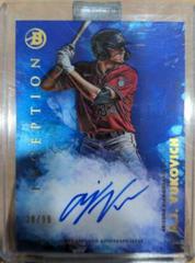 A. J. Vukovich [Blue] #PA-AVH Baseball Cards 2021 Bowman Inception Autographs Prices