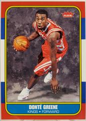 Donte Greene Basketball Cards 2008 Fleer 1986-87 Rookies Prices