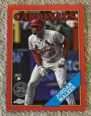 Jordan Walker [Red] Baseball Cards 2023 Topps Chrome Update 1988 Prices