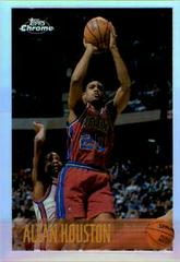 Allan Houston [Refractor] Basketball Cards 1996 Topps Chrome Prices