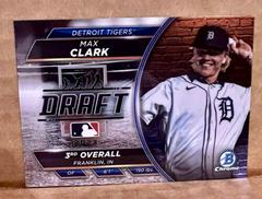 Max Clark #BDN-8 Baseball Cards 2023 Bowman Draft Night Prices