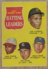 NL Batting Leaders Baseball Cards 1962 Venezuela Topps Prices