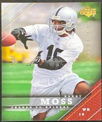 Randy Moss [UD Exclusives] Football Cards 2005 Upper Deck Prices