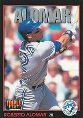 Roberto Alomar #2 Baseball Cards 1993 Panini Donruss Triple Play Prices