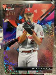 Jack Flaherty [Red Refractor] #87 Baseball Cards 2021 Topps Finest Prices