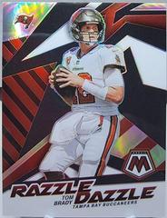 Tom Brady #RD-1 Football Cards 2022 Panini Mosaic Razzle Dazzle Prices