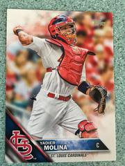 Yadier Molina [Throwing] Baseball Cards 2016 Topps Prices