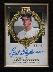 Bert Blyleven #HAFA-BB Baseball Cards 2022 Topps Gilded Collection Gold Framed Hall of Famer Autographs Prices