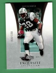 Curtis Martin Football Cards 2005 Upper Deck Exquisite Collection Prices