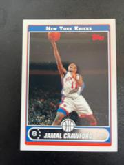 Jamal Crawford #141 Basketball Cards 2006 Topps Prices