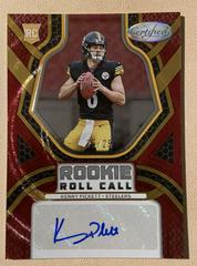 Kenny Pickett [Red Etch] #RCS-KP Football Cards 2022 Panini Certified Rookie Roll Call Signatures Prices